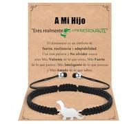 CheersLife Pulsera Hijo Regalo para Hijo de Mamá Papá Regalos Para Adolescentes Regalo Cumpleaños 18 Graduación Navidad Pulsera Niños