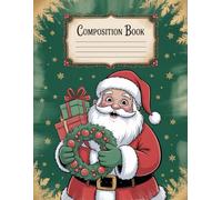 Cheery Vintage Style Santa Merry Christmas Journal Notebook: 120 Pages, with Pastelcartoon Cover Design, perfect for Creative Writing, Drawing, ... Cover Design, perfect for Creative Writi