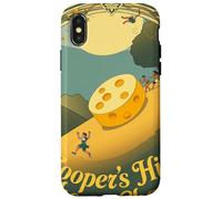 Cheese Chase Festival en Cooper's Hill - Inglaterra Carcasa para iPhone X/XS