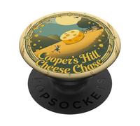 Cheese Chase Festival en Cooper's Hill - Inglaterra PopSockets PopGrip Adhesivo