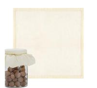Cheese Cloth - Paño de filtro de 19 pulgadas | Tenedor de malla de algodón - 90 Fine Weave Cheesecloth with Hemmed Edges for Nut Milk, Yogurt, Juice, Coffee and Tea Filtering, Ideal for Home or