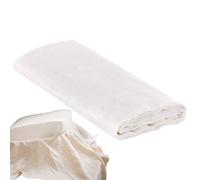 Cheese Cloths, Reusable Cheese Nut Milk, 48x40 Inch Fine Mesh Filter Fabric, Large Unbleached Washable Muslin Cotton Strainer for Yogurt, Canning, Fruit Juice, Tea, Food Prep, Fermentation, Cheesemak