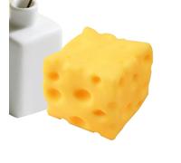 Cheese Fidget - Grandes juegos relajantes suaves, divertidos y originales | Regalo antiestrés original para niños, adultos, amigos, jóvenes, adolescentes, oficina, trabajo, clase, desplazamiento