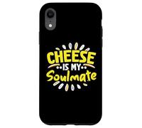 Cheese Is My Soulmate Cheesy Cheese Amante de la Comida Carcasa para iPhone XR