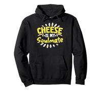 Cheese Is My Soulmate Cheesy Cheese Amante de la Comida Sudadera con Capucha