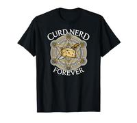 Cheese Lover Curd Nerd Forever Esoteric Dairy Camiseta