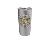 Cheese Lover Curd Nerd Forever Esoteric Dairy Vaso térmico de acero inoxidable de doble pared
