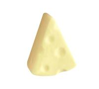 Cheese Sensory Toys - Soft Game, Food Fidget with Reduction Easily, Finger Toy, Playroom Accessory, Relaxing Gadget for Kids Teens Adults Home Office Travel Birthday Holiday