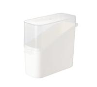 Cheese Storage Box - Preservation Container, Leakproof Food Keeper with Secure Cover, Non-Slip Organizer Holder for Fridge Management, Kitchen Home Accessory for Dormitory, Apartment, and Rental Unit