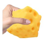 Cheese Stress Toy, Slow Rising Fidget Squeeze Toy, Soft Antistress Sensory Relief Toys for Kids Adults Teens Classroom Office School Travel Home Relaxation Focus Party Favor Gift Use