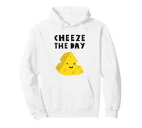 Cheese The Day Funny Cheese Sudadera con Capucha