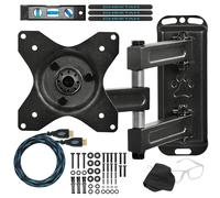 Cheetah Soporte TV mural ALAMB para 12-24" hasta VESA 100 y 18kg, HDMI Twisted Veins 3m incluido