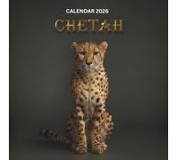 Cheetah Calendar 2026: Speed, grace, and wild beauty - a year with the world’s fastest and most elegant big cat.