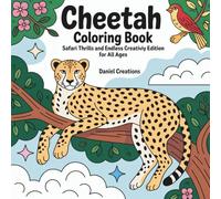 Cheetah Coloring Book: Safari Thrills and Endless Creativity Edition for All Ages