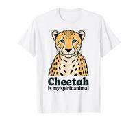 Cheetah Is My Spirit Animal, Lindo Gato Salvaje, Safari Wildlife Camiseta