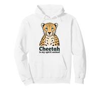 Cheetah Is My Spirit Animal, Lindo Gato Salvaje, Safari Wildlife Sudadera con Capucha