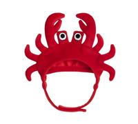 CheetahBoo Disfraz de cangrejo para perros, langosta, talla XS XXL, diadema roja, disfraz de Halloween, talla M