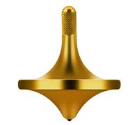 CHEETOP Peonza de acero inoxidable premium, exquisita, equilibrio perfecto, metal de alta calidad, juguete EDC para escritorio, peque o juguete a