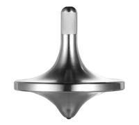 CHEETOP Peonza de acero inoxidable premium, exquisita, equilibrio perfecto, metal de alta calidad, juguete EDC para escritorio, peque o juguete a