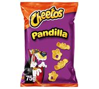 Cheetos Pandilla - Producto de aperitivo frito con sabor a queso - 75 g - [pack de 5]