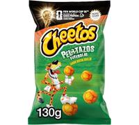 Cheetos Pelotazos, 130g, Queso, sin gluten (Paquete de 5)