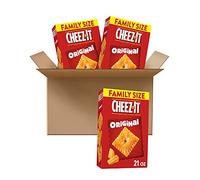Cheez-It Baked Snack Crackers, Original, 21-Ounce Boxes (Pack of 3)