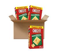 Cheez-It Baked Snack Crackers, White Cheddar, 21-Ounce Boxes (Pack of 3)