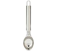 Chef Aid Cuchara de Helado de Acero Inoxidable, Cuchara de Acero Inoxidable Helado congelado, Sorbete y Masa de Galletas, Equipada con Lazo para Colgar fácil de