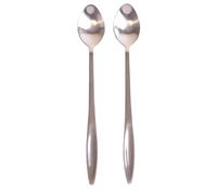 Chef Aid - Set de 2 cucharillas con Mango Largo (acero Inoxidable)