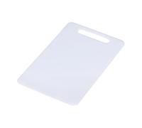 Chef Aid Tabla de cortar blanca, tabla de cortar de plástico duradera de 27 x 17 cm, apta para alimentos, ligera y fácil de limpiar, ideal para carne, verduras, frutas y más