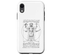 Chef Cocinar Hombre Vitruvio Vintage Leonardo Da Vinci Cocinero Carcasa para iPhone XR