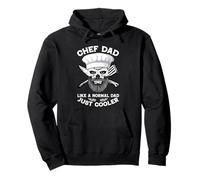 Chef Dad Like A Normal Dad Just Cooler - Calavera Sudadera con Capucha