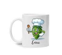 Chef De Calabaza Amarga Tazón De Café Novedad Tazón Graciosa Tazas De Regalo Regalos Divertidos Para Oficina Trabajo Colegas 330Ml