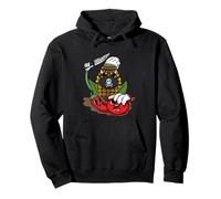Chef de maíz de verduras Sudadera con Capucha
