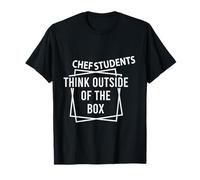 Chef Estudiantes Definición Divertido Creativo Pensamiento Escuela Cocinero Camiseta