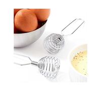 Chef Grade Extra Strong 8 Inch French Coil Whisk 2 Pk. Stainless Steel Whisks for Mixing, Baking, and Cooking