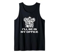 Chef I'Ll Be In My Office Humor Herramientas de Cocina Diseño de Cocina Camiseta sin Mangas