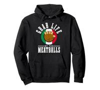 Chef Italiano Grab Life by The Meatballs Funny Italia Italia Sudadera con Capucha