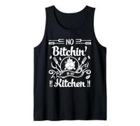Chef Kitchen Humor No Bitchin In My Kitchen Gráfico Camiseta sin Mangas