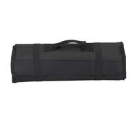 Chef Knife Roll Bag Premium Multifuncional 20 Slots Ranket Corteal de almacenamiento con protector de lienzo duradero para chefs profesionales Cocinas caseras Camping 22.4x14.0in (Negro)