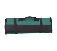 Chef Knife Roll Bag Premium Multifuncional 20 Slots Ranket Corteal de almacenamiento con protector de lienzo duradero para chefs profesionales Cocinas caseras Camping 22.4x14.0in (Verde)