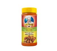 Chef Merito® Condimento de alas de pollo picante de 11 onzas, botella grande ideal para asar, asar y hornear en el horno