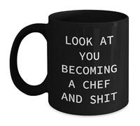 Chef, Mira Cómo Te Estás Convirtiendo En Chef Y Esas Cosas Taza Con Asa Taza De Café Cerámica Tazas Para Oficina Té Bebidas 330Ml