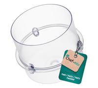 Chef-Mix Vaso Medidor 100ml Recambio para Vоrwerk Thermоmix Vaso medidor - Tapón Dosificador de Plástico - Tapón Plástico medidor para Thermоmix TM31 TM5 TM21 & Accesorios para Thermоmix TM
