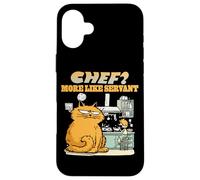Chef? More Like Servant Carcasa para iPhone 16 Plus