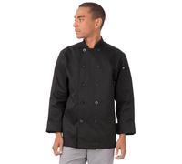 Chef obras Bastille Basic Chef capa, negro, negro, BAST-BLK-2XL