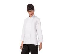 Chef obras Sofía de chef para mujer, Small, blanco, 1