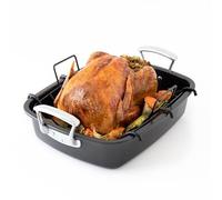 Chef Pomodoro Bandeja Deluxe para Asar, 47x37 cm, Extra Grande