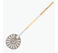 Chef Pomodoro Pala Pizza Horno 23 cm, Pala para Pizza con Mango de Aluminio Desmontable para Fácil Almacenamiento, Accesorios Cocina Hogar Gourmet para Hornear Pizzas y Pan Caseros