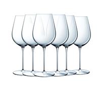 Chef & Sommelier Copas de Vino Blanco Galea 47 cl Juego de 6 | Cristalín sin plomo, copas de cristal con pie, apto para lavavajillas, fabricado en Francia, ideal restaurante y catas
